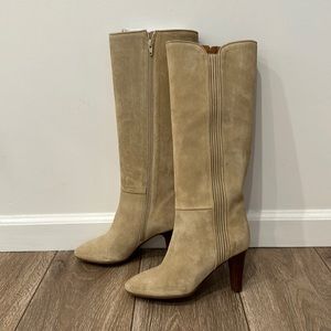 Never been worn Sezane suede boots